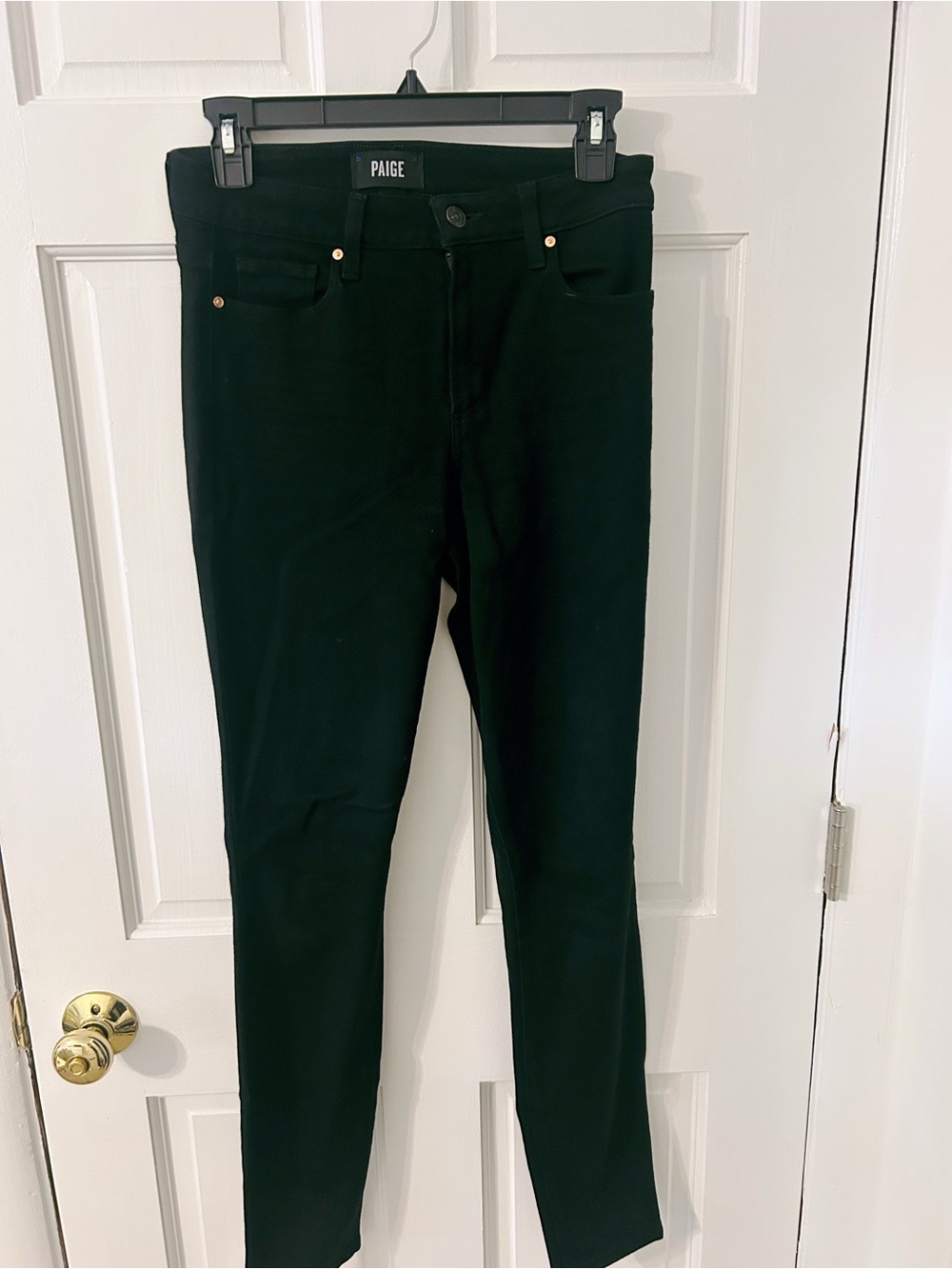 PAIGE women’s black skinny jeans